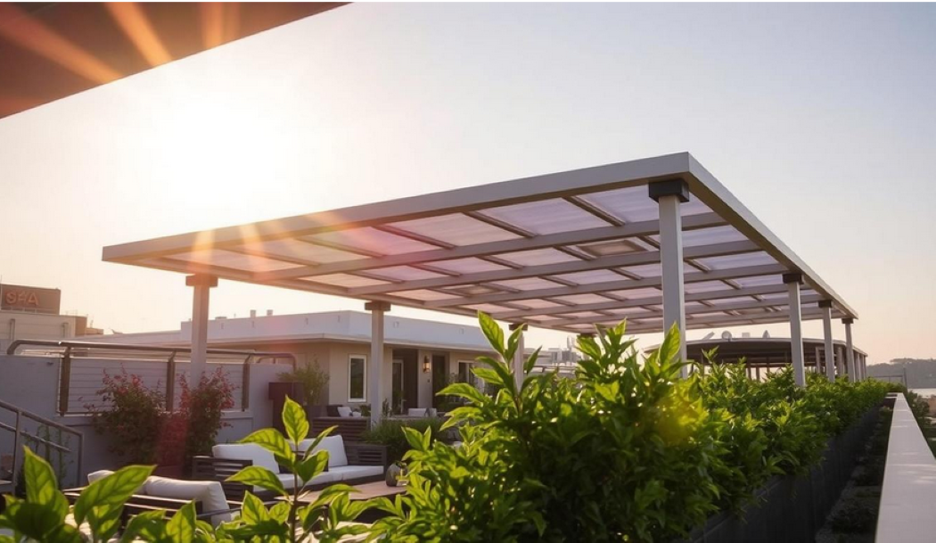 Solartechnologie für Terrassen: DIY Solarüberdachung Leitfaden!