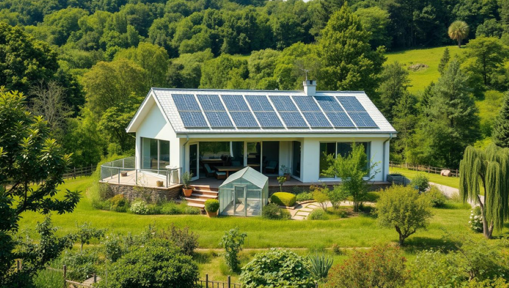 Das Konzept des autarken Hauses