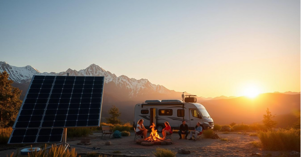 2Solaranlagen für Camper & Vanlife Nie wieder ohne Strom unterwegs!